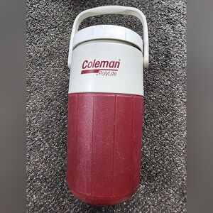Coleman Thermos PolyLite 1-Gallon Red and White